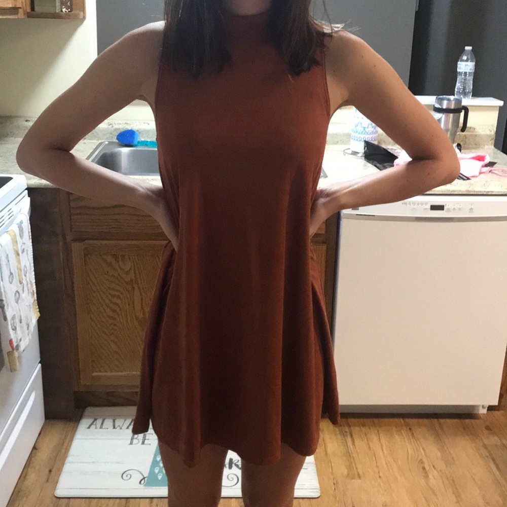 Suede Dress
